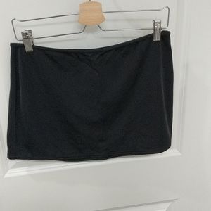 Victoria's Secret black cover up swim skirt